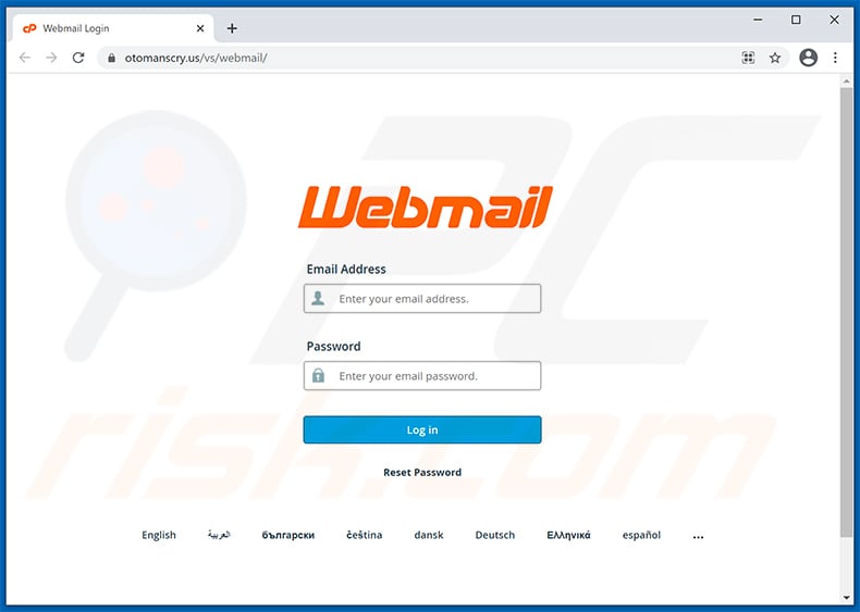 Phishing website promoted via your mailbox is almost full spam