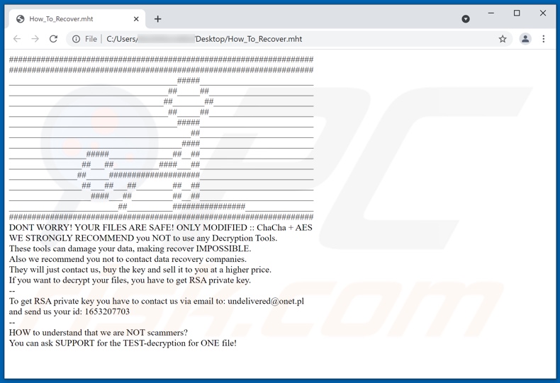 Covid decrypt instructions (How_To_Recover.mht)