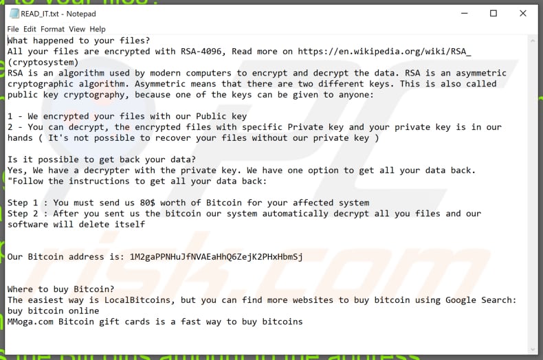 CryT0Y ransomware text file (READ_IT.txt)