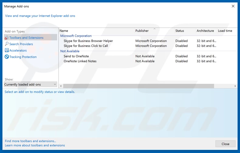 Removing myshopsearch.com related Internet Explorer extensions