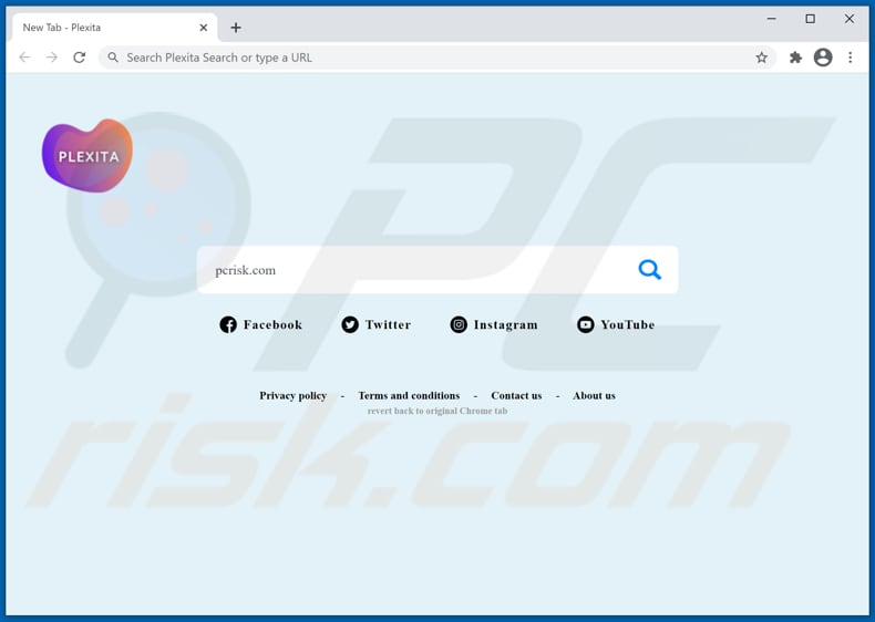 plexita.com browser hijacker