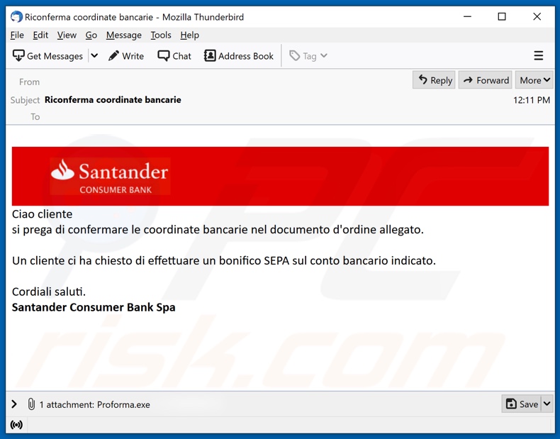 Santander Email Virus Removal and recovery steps (updated)