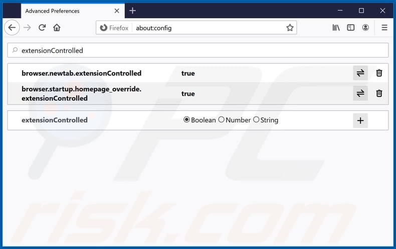 Removing streamsearching.com from Mozilla Firefox default search engine