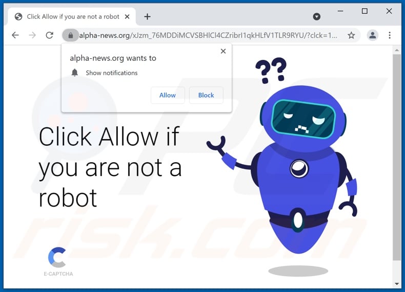 alpha-news[.]org pop-up redirects