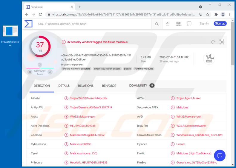 Frost Clipper malware