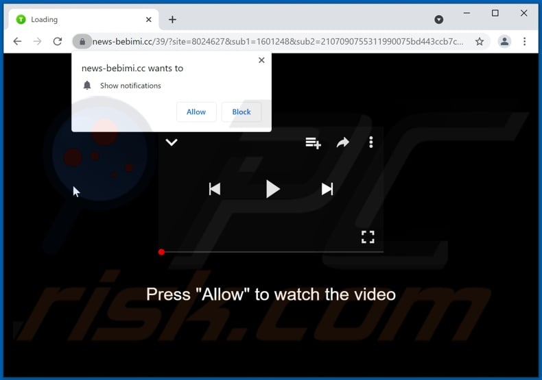news-bebimi[.]cc pop-up redirects