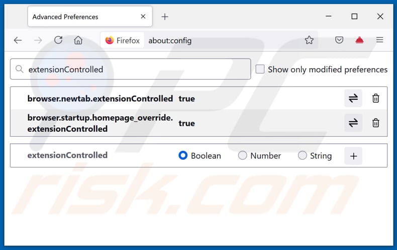 Removing quicknewtab.com from Mozilla Firefox default search engine