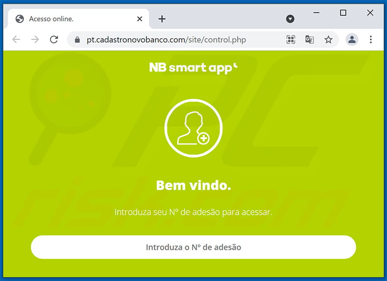 Novo Banco-themed phishing site promoted via spam email (2021-07-15)