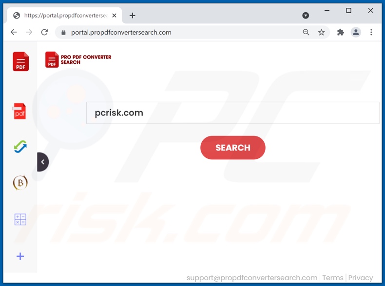propdfconvertersearch.com browser hijacker