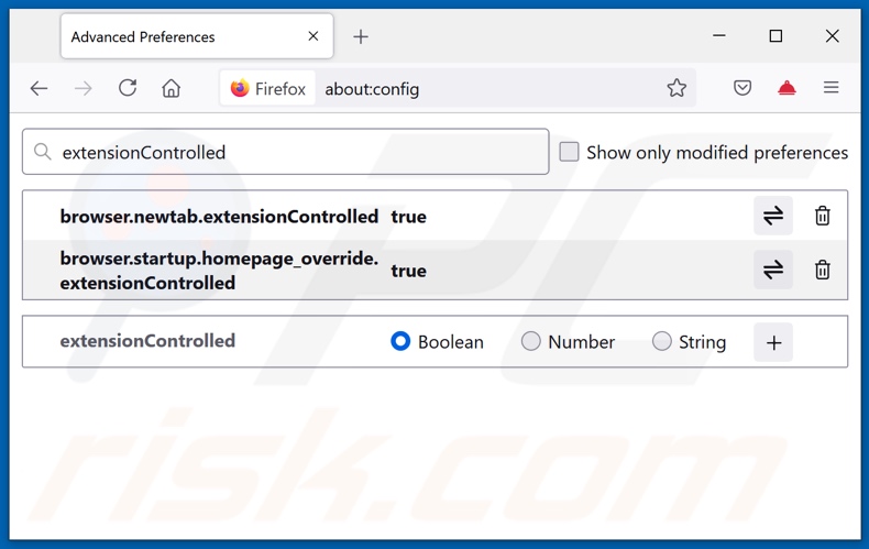 Removing search.safe2search.com from Mozilla Firefox default search engine