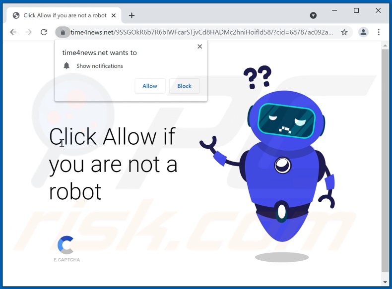 time4news[.]net pop-up redirects
