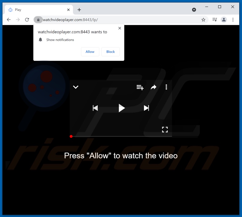 watchvideoplayer[.]com pop-up redirects