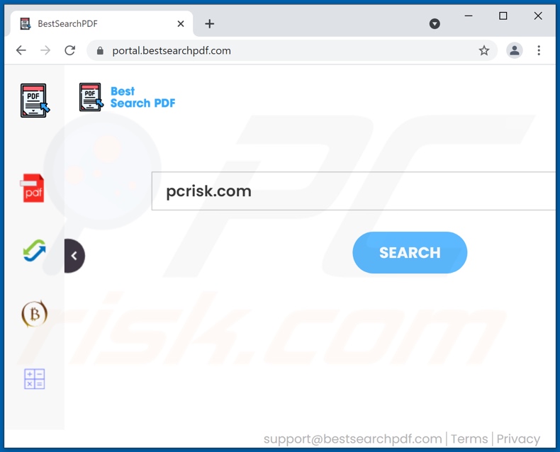 bestsearchpdf.com browser hijacker