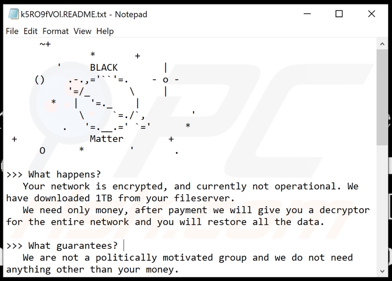 BlackMatter decrypt instructions ([random_string].README.txt)