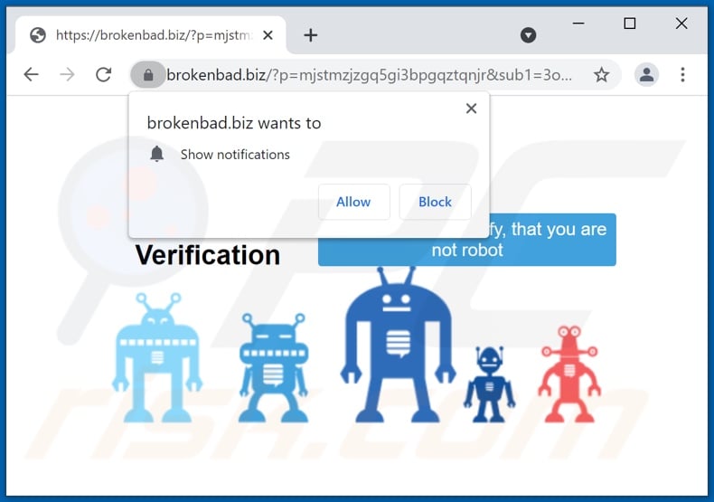 brokenbad[.]biz pop-up redirects