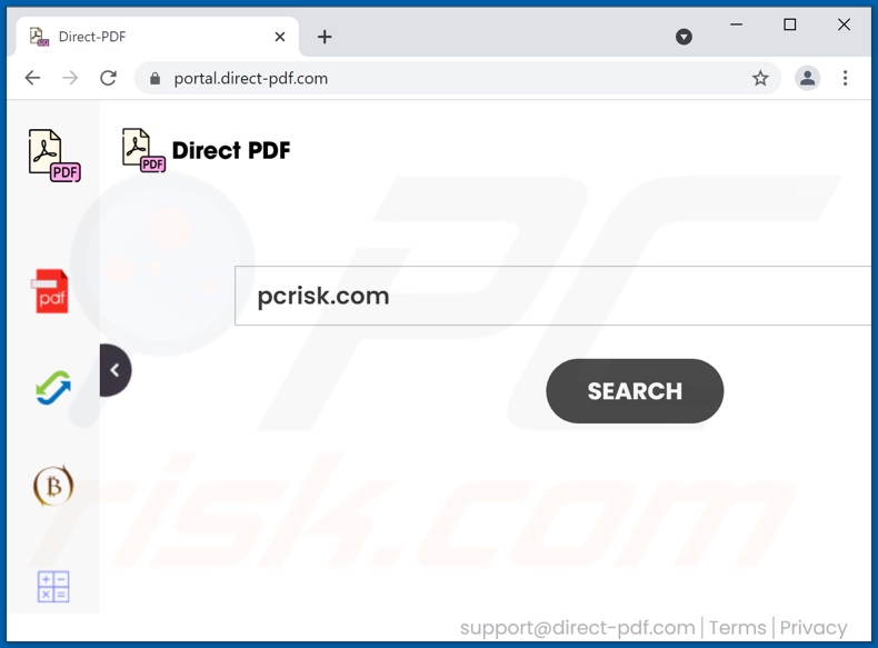 direct-pdf.com browser hijacker
