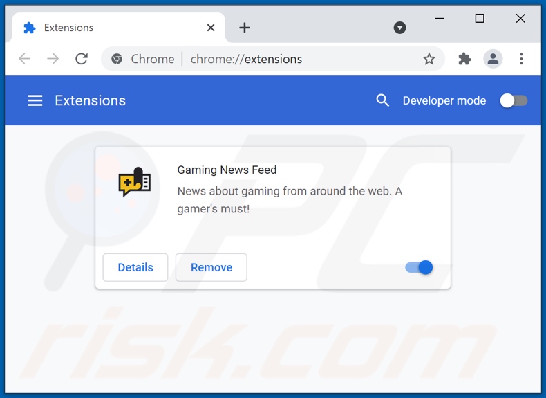 Removing bethegamepro.com related Google Chrome extensions