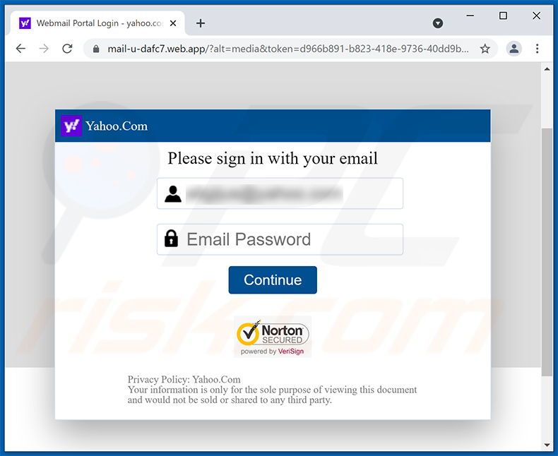 Phishing site promoted via Message Attachments Were Delayed spam email (2021-08-03)