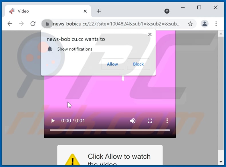 news-bobicu[.]cc pop-up redirects