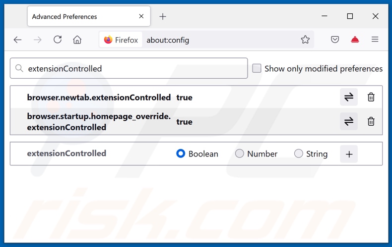 Removing streamsearchly.com from Mozilla Firefox default search engine