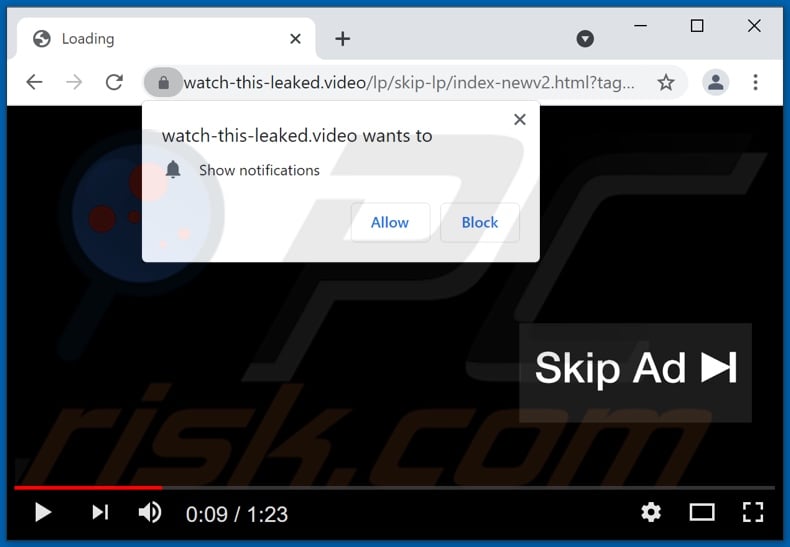 watch-this-leaked[.]video pop-up redirects