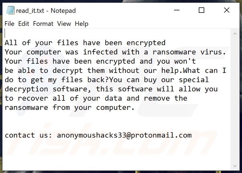 Anonymoushacks decrypt instructions (read_it.txt)