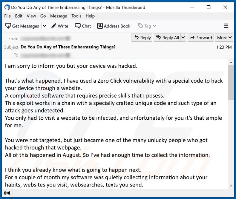 assessing the damage  signs that your email account has been hacked