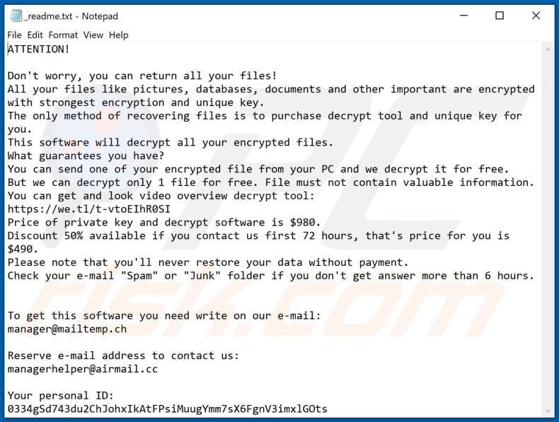 Koom decrypt instructions (_readme.txt)