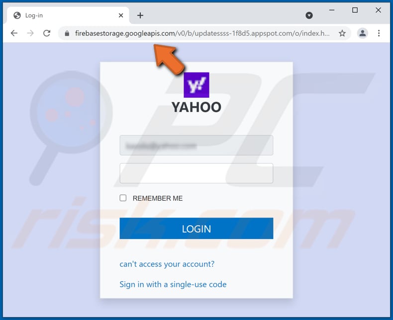 microsoft mailbox sync operation has failed again email scam fake yahoo login page