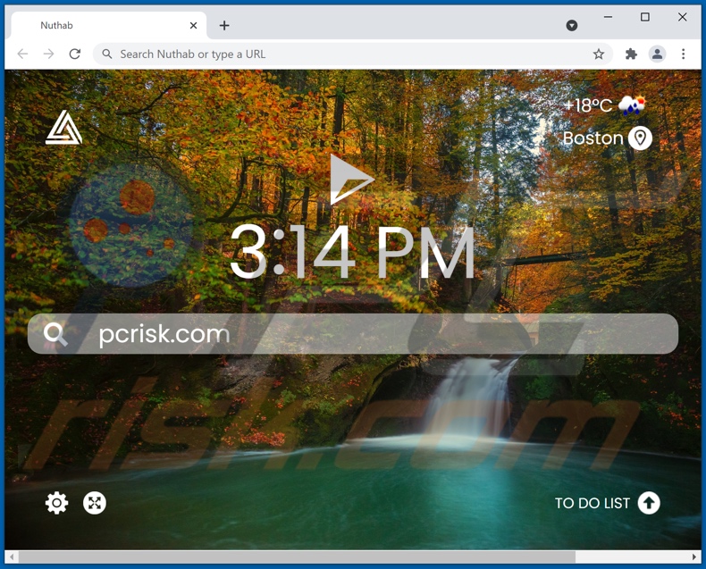nuthab.com browser hijacker