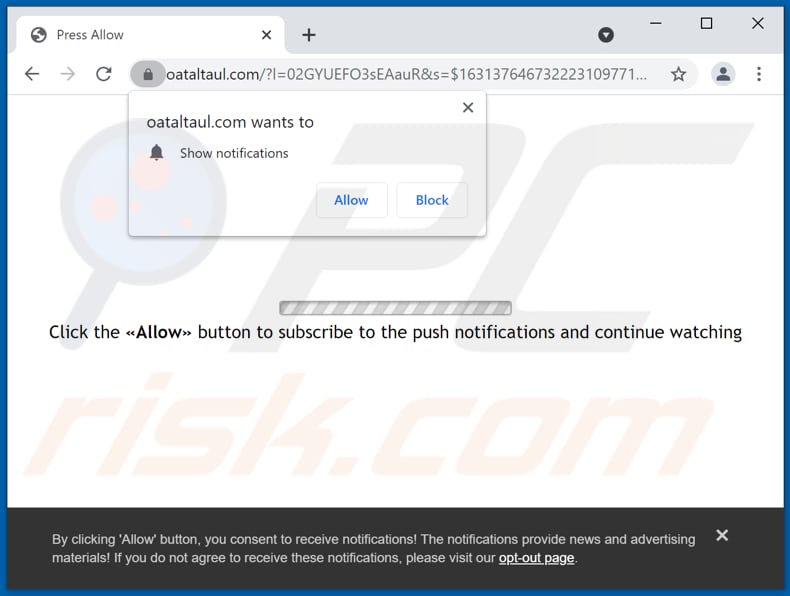 oataltaul[.]com pop-up redirects