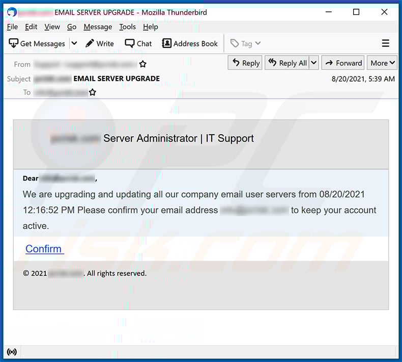 Confirm your email scam (2021-09-21)