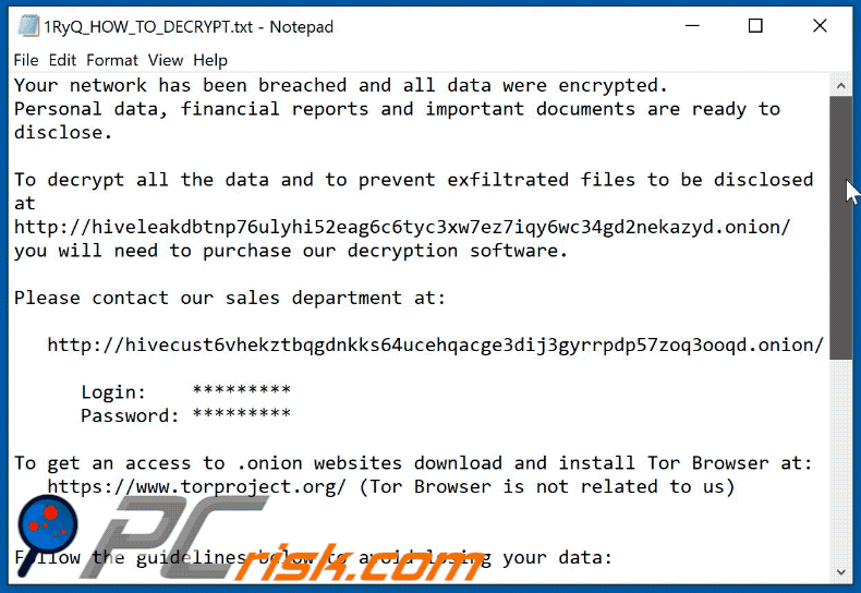 Yuqhf ransomware ransom note GIF (1RyQ_HOW_TO_DECRYPT.txt)