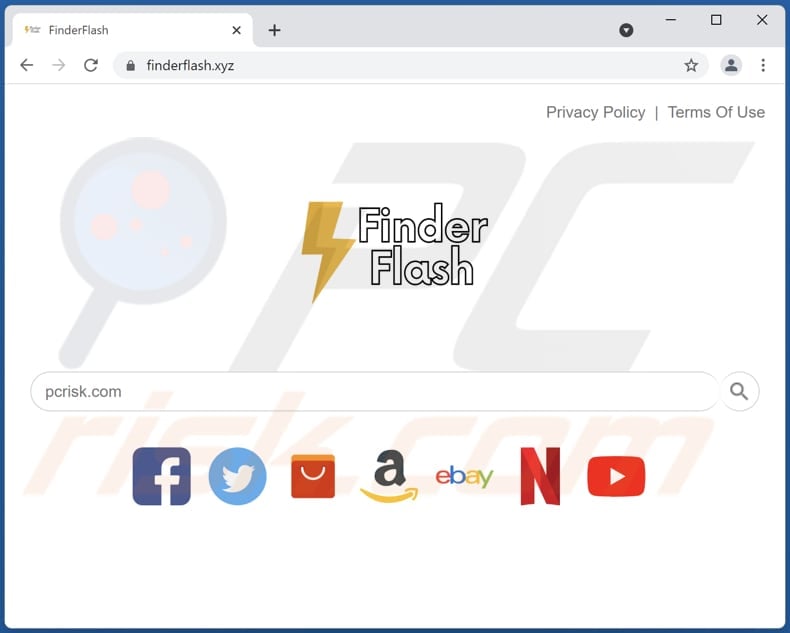 finderflash.xyz browser hijacker