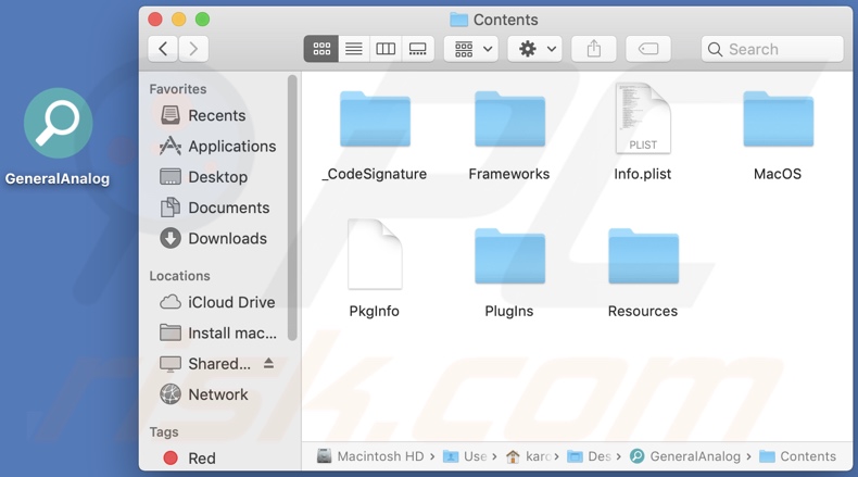 GeneralAnalog adware install folder