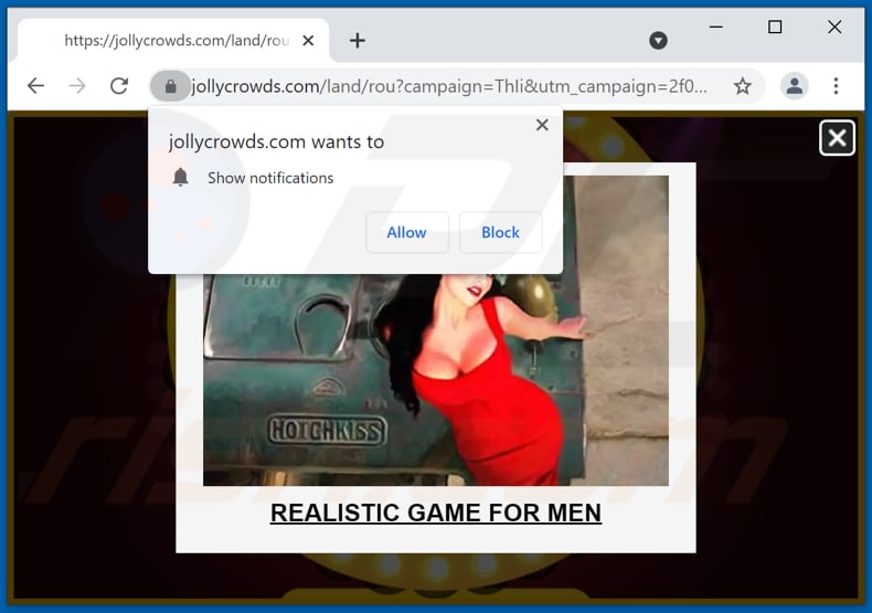 jollycrowds[.]com pop-up redirects