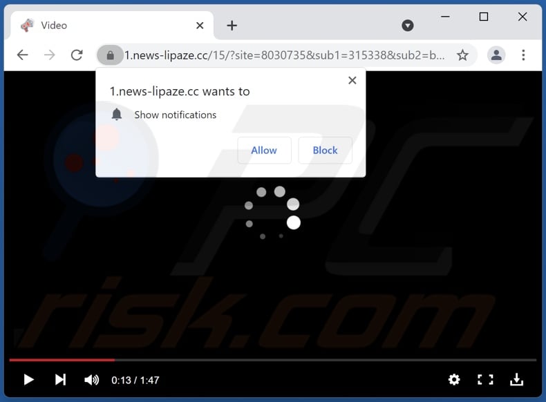 news-lipaze[.]cc pop-up redirects