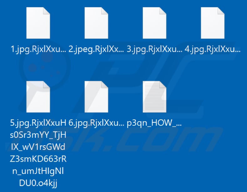 Files encrypted by O4kjj ransomware (.o4kjj extension)