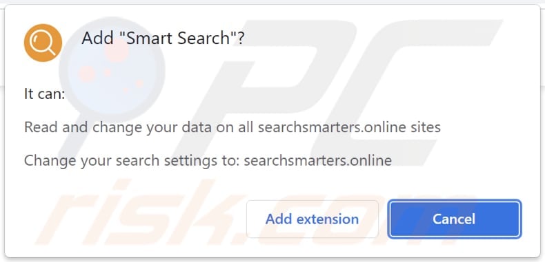 searchsmarters.online browser hijacker