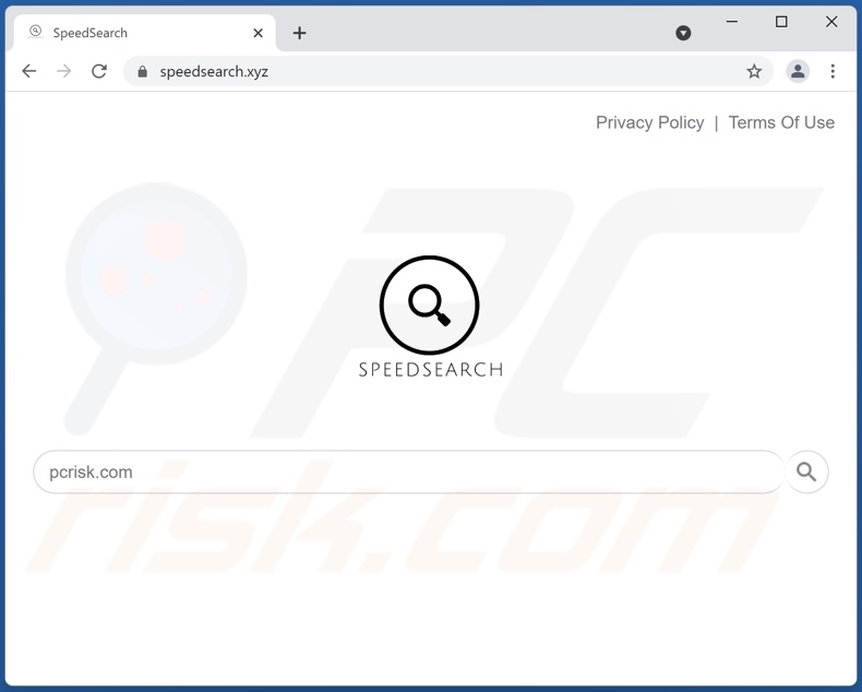 speedsearch.xyz browser hijacker