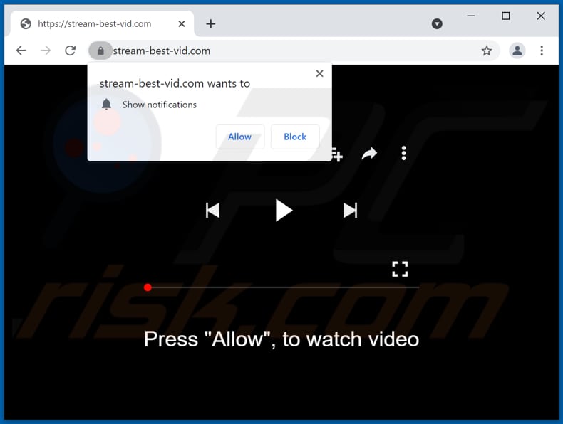 stream-best-vid[.]com pop-up redirects