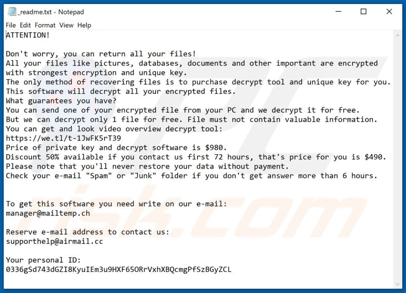 Tisc decrypt instructions (_readme.txt)