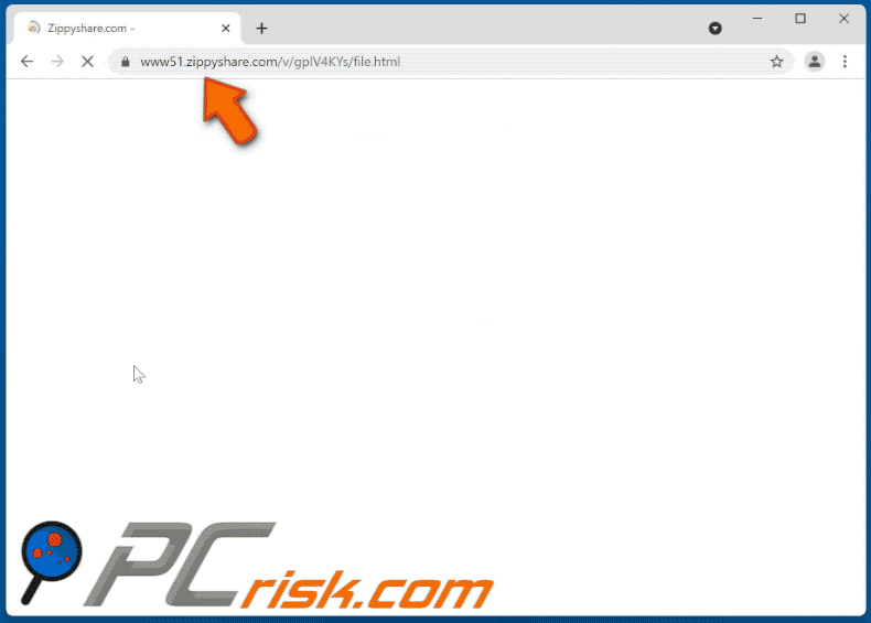 zippyshare[.]com website appearance (GIF)