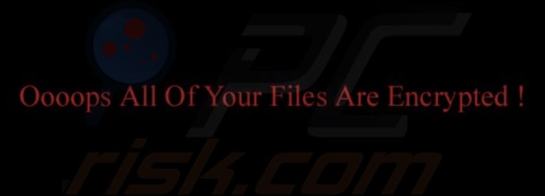 IHA ransomware wallpaper