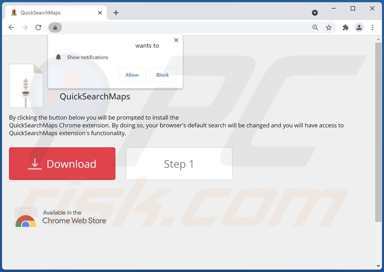 quicksearchmaps browser hijacker download page 2