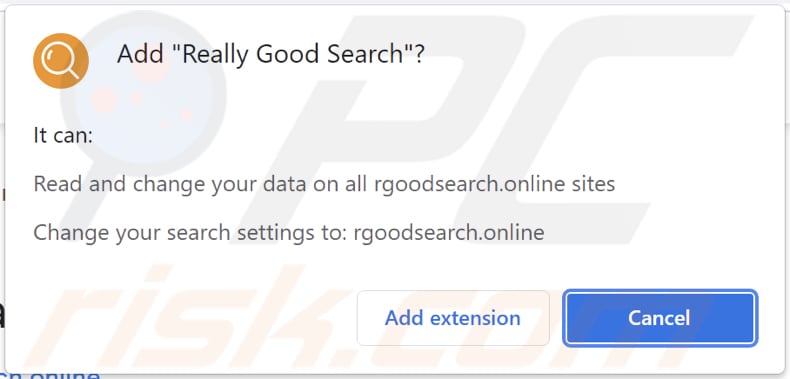 rgoodsearch.online browser hijacker