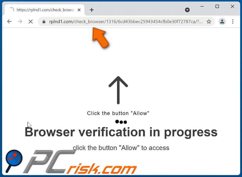 rplnd1[.]com website appearance (GIF)