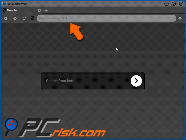 ShieldBrowser adware appearance (GIF)