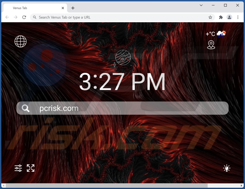 venustab.com browser hijacker