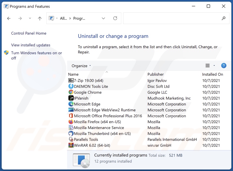 best-converter.com browser hijacker uninstall via Control Panel